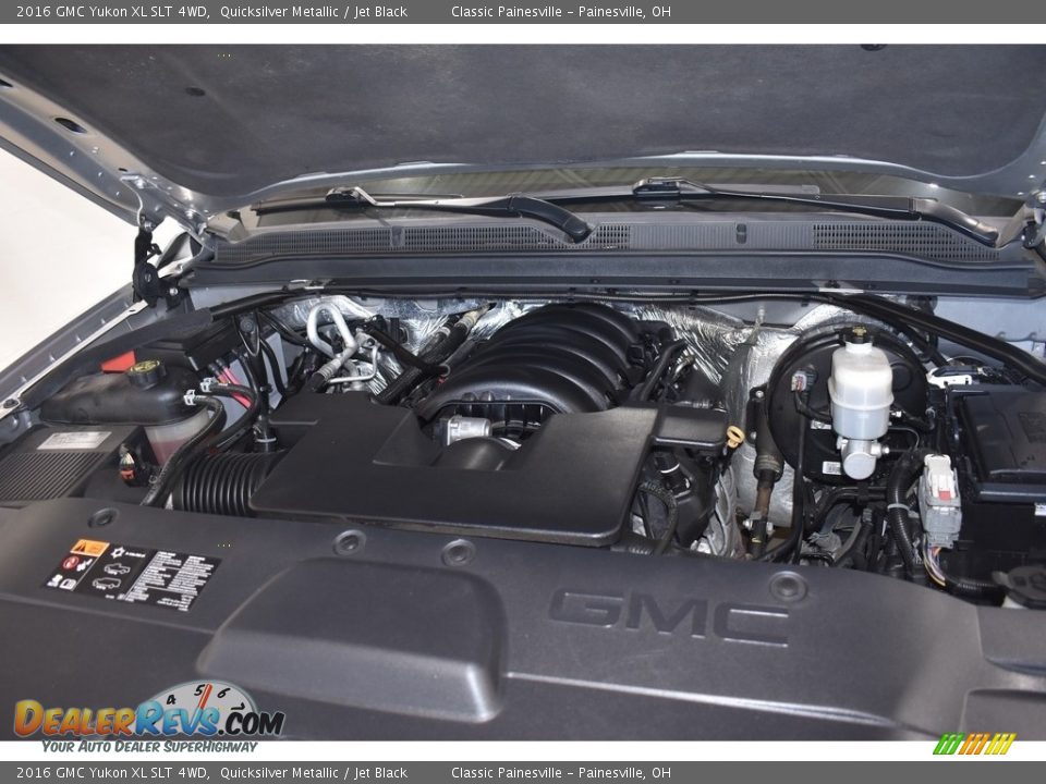 2016 GMC Yukon XL SLT 4WD Quicksilver Metallic / Jet Black Photo #6