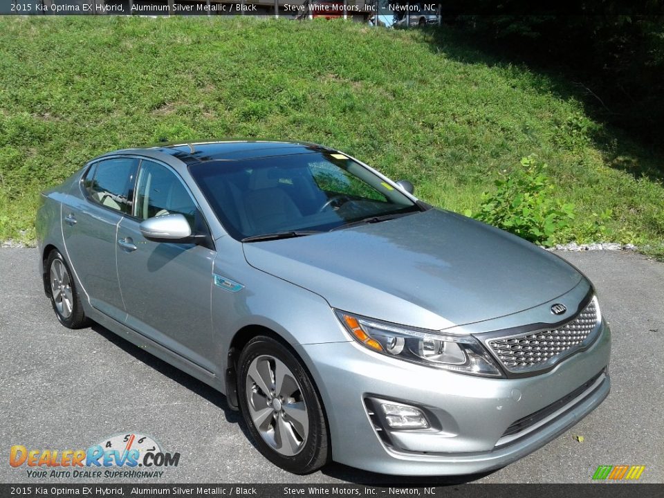 Front 3/4 View of 2015 Kia Optima EX Hybrid Photo #5