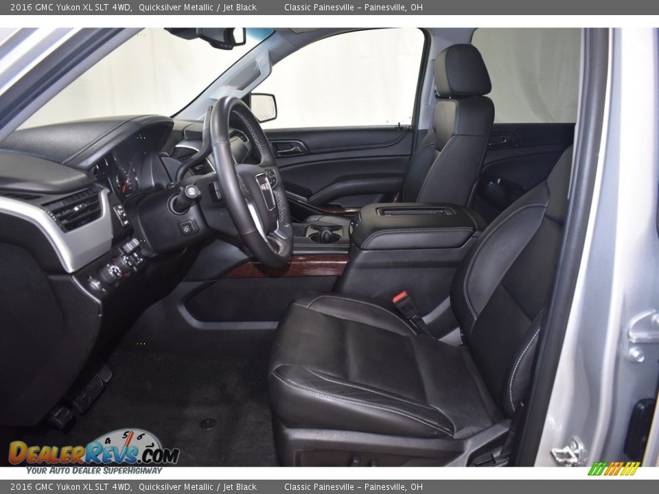 2016 GMC Yukon XL SLT 4WD Quicksilver Metallic / Jet Black Photo #8
