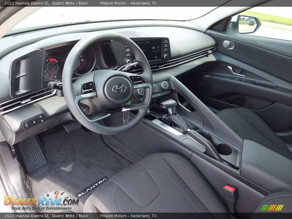 2022 Hyundai Elantra SE Quartz White / Black Photo #24