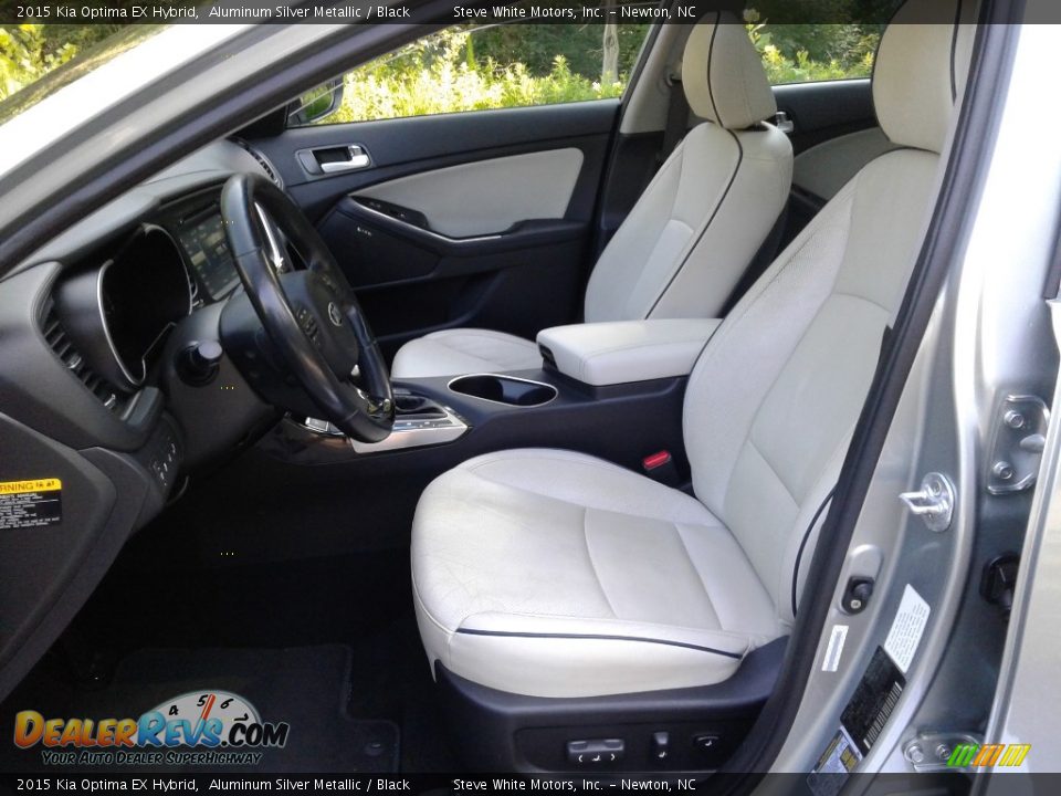 Front Seat of 2015 Kia Optima EX Hybrid Photo #11