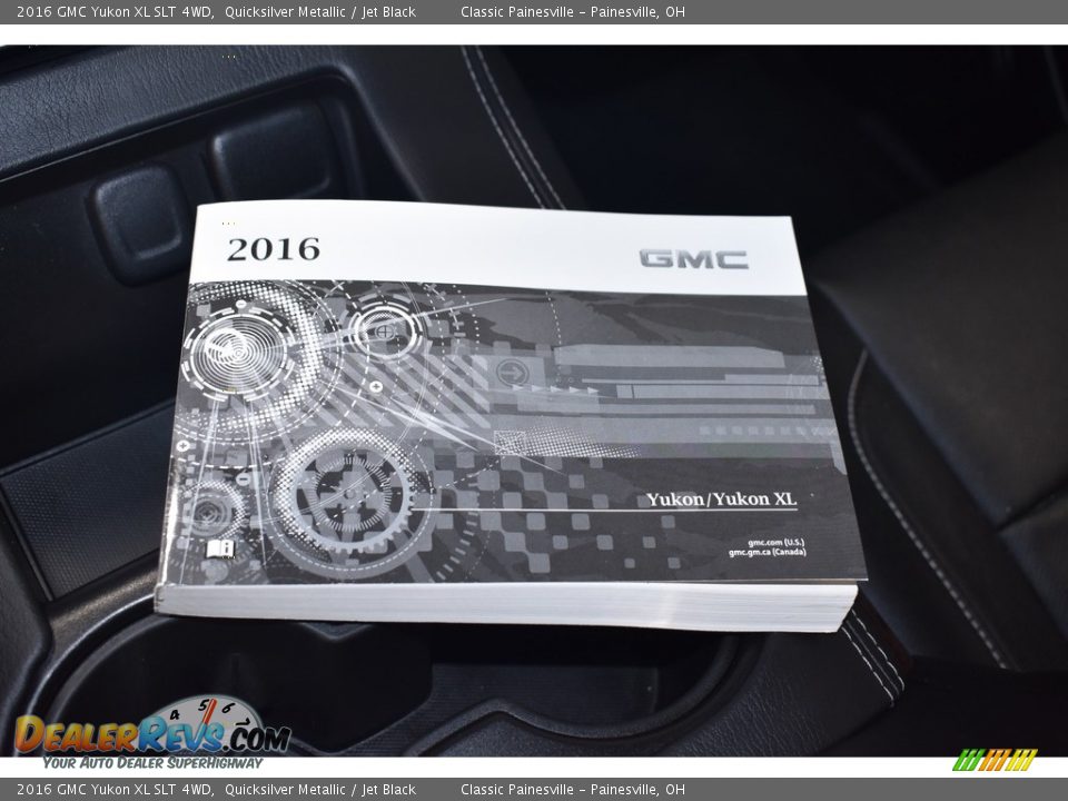 2016 GMC Yukon XL SLT 4WD Quicksilver Metallic / Jet Black Photo #18