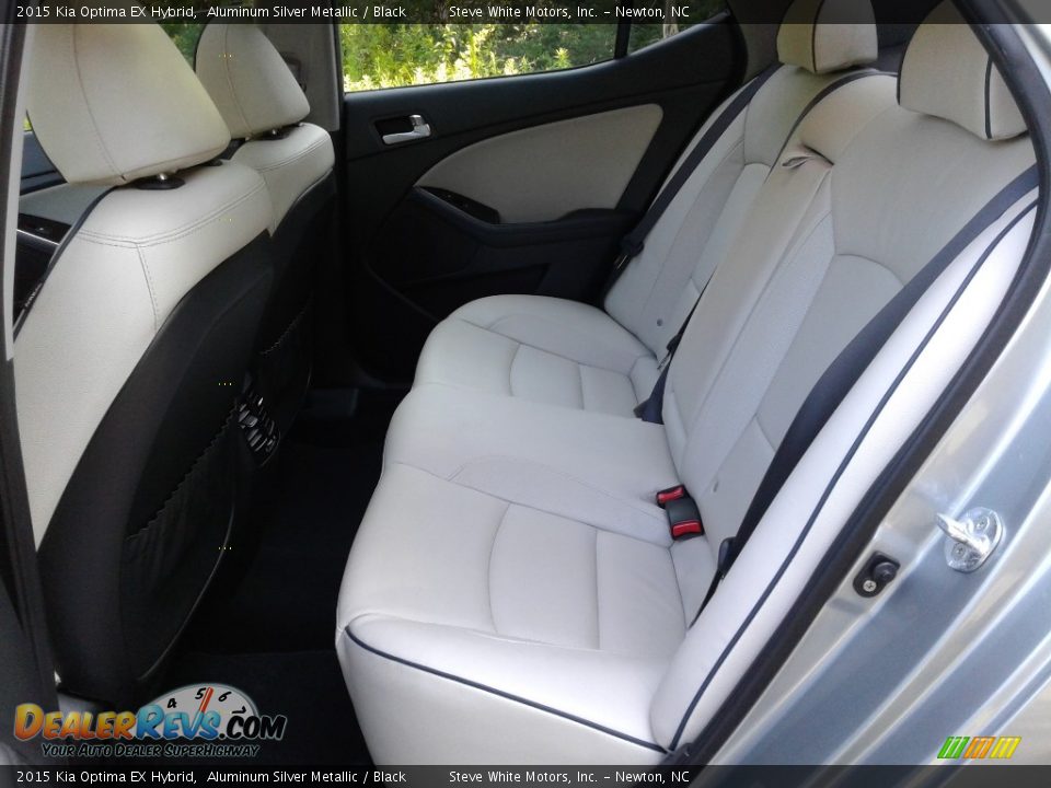 Rear Seat of 2015 Kia Optima EX Hybrid Photo #14