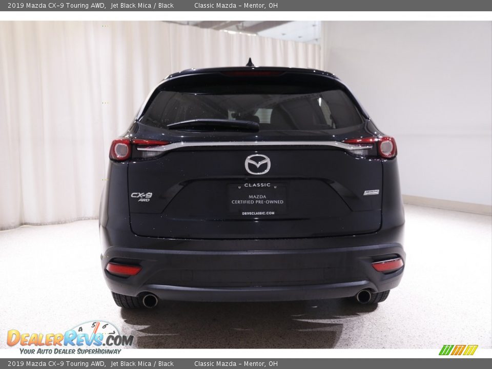 2019 Mazda CX-9 Touring AWD Jet Black Mica / Black Photo #18