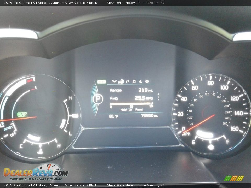 2015 Kia Optima EX Hybrid Gauges Photo #22