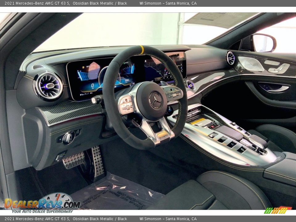 Dashboard of 2021 Mercedes-Benz AMG GT 63 S Photo #4