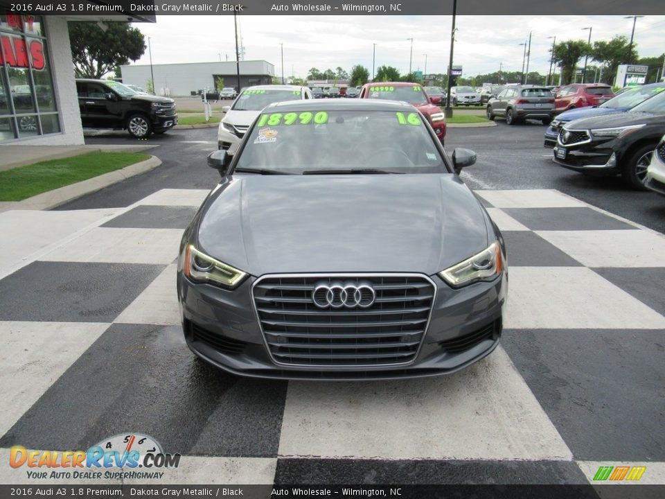 2016 Audi A3 1.8 Premium Dakota Gray Metallic / Black Photo #2