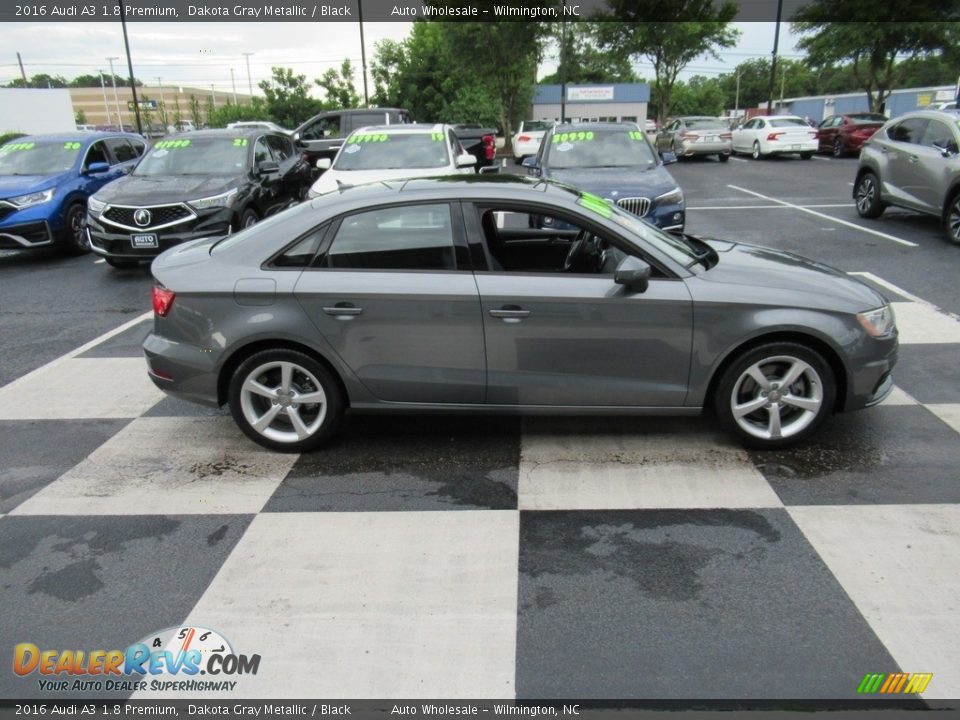 2016 Audi A3 1.8 Premium Dakota Gray Metallic / Black Photo #3