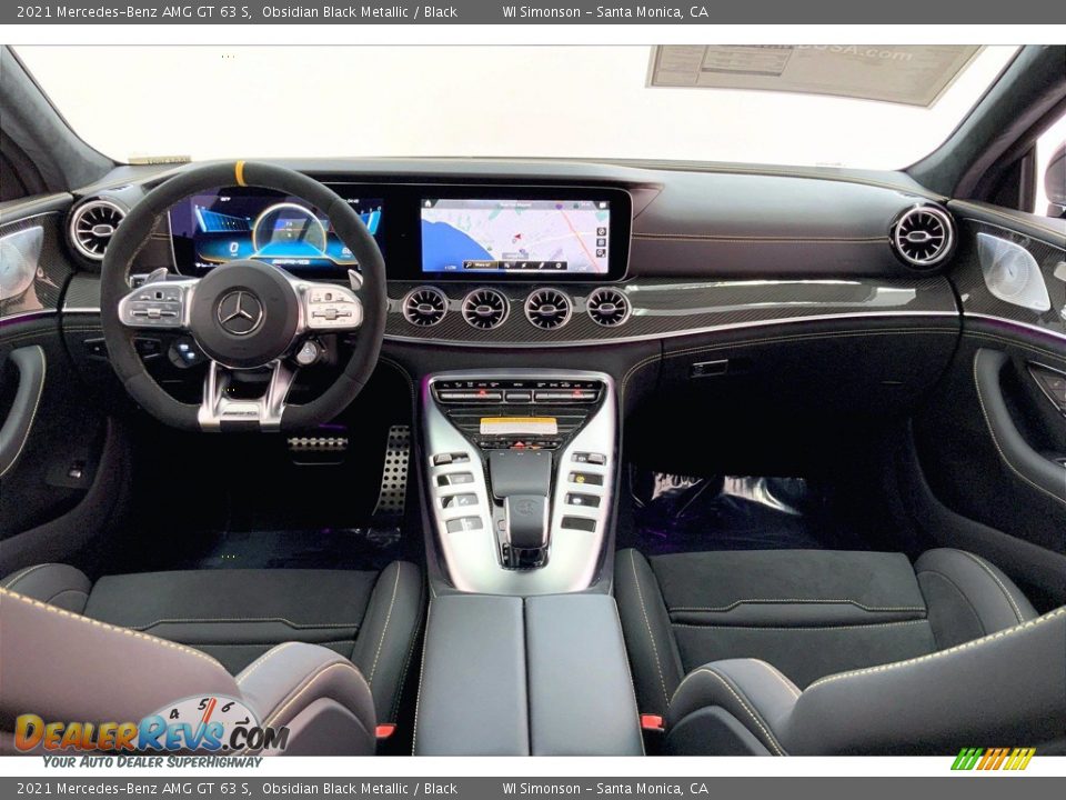 Dashboard of 2021 Mercedes-Benz AMG GT 63 S Photo #6