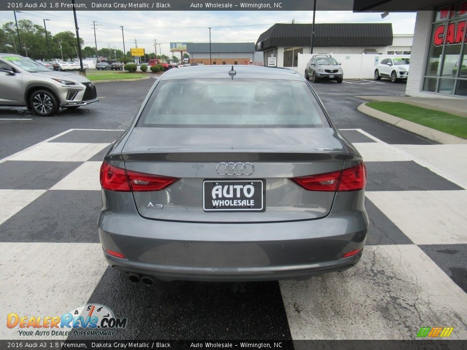 2016 Audi A3 1.8 Premium Dakota Gray Metallic / Black Photo #4