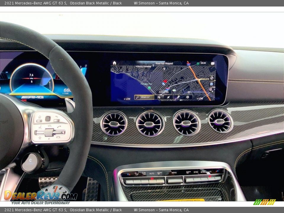 Navigation of 2021 Mercedes-Benz AMG GT 63 S Photo #7