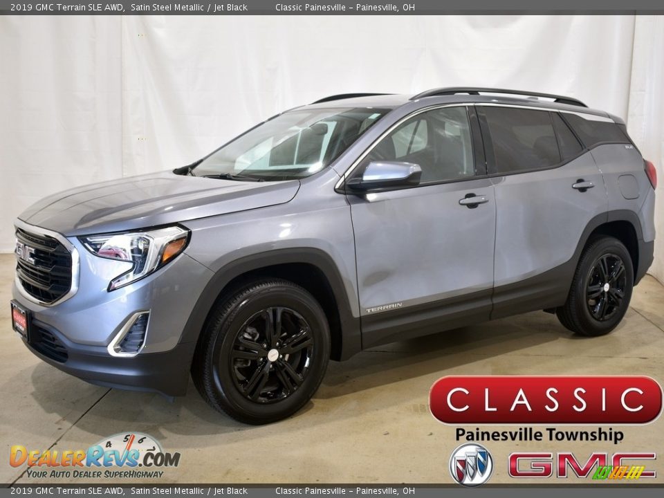 2019 GMC Terrain SLE AWD Satin Steel Metallic / Jet Black Photo #1