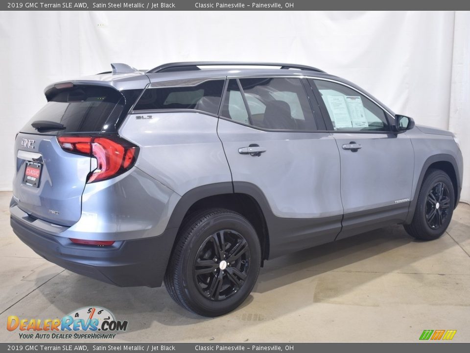 2019 GMC Terrain SLE AWD Satin Steel Metallic / Jet Black Photo #2