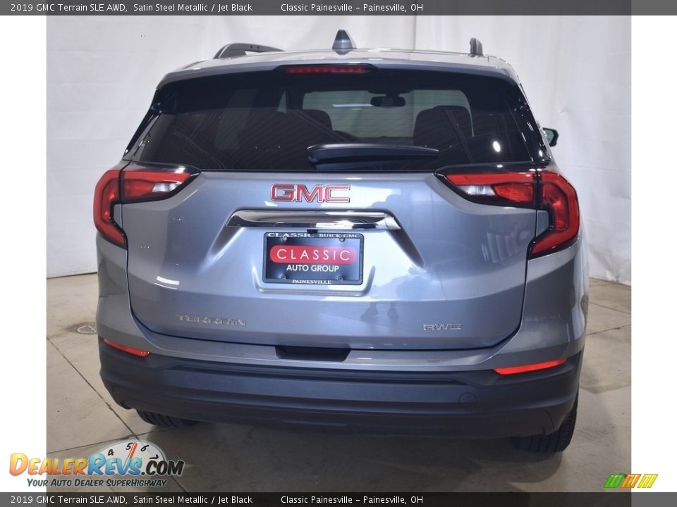 2019 GMC Terrain SLE AWD Satin Steel Metallic / Jet Black Photo #3