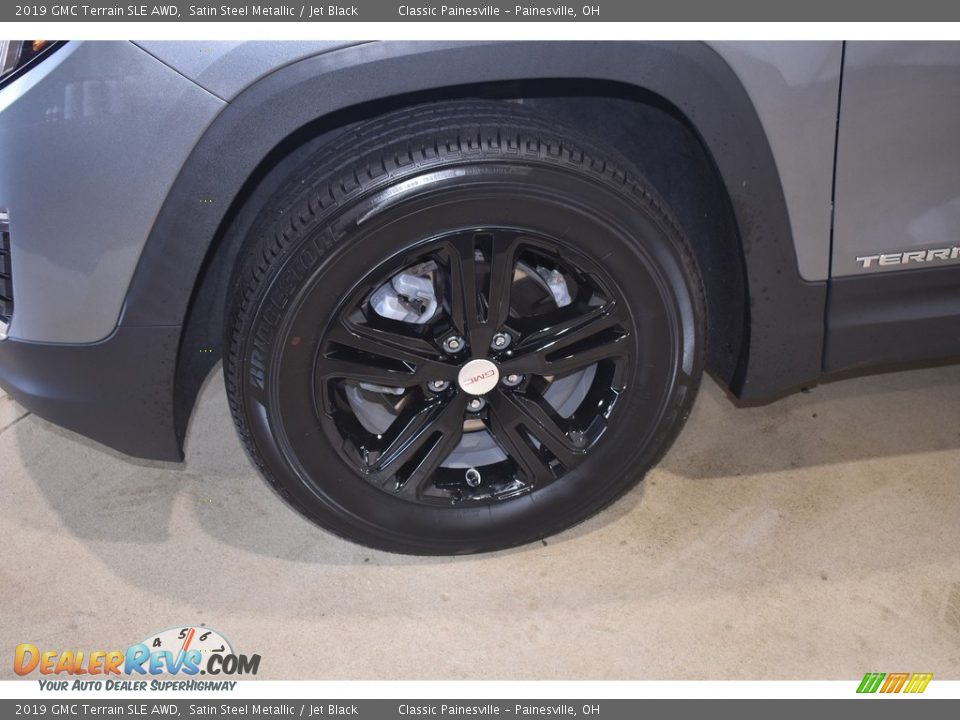 2019 GMC Terrain SLE AWD Satin Steel Metallic / Jet Black Photo #5