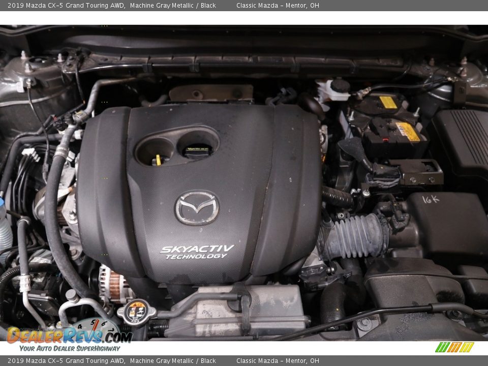 2019 Mazda CX-5 Grand Touring AWD Machine Gray Metallic / Black Photo #18