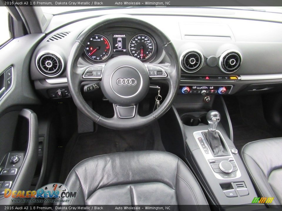 2016 Audi A3 1.8 Premium Dakota Gray Metallic / Black Photo #15