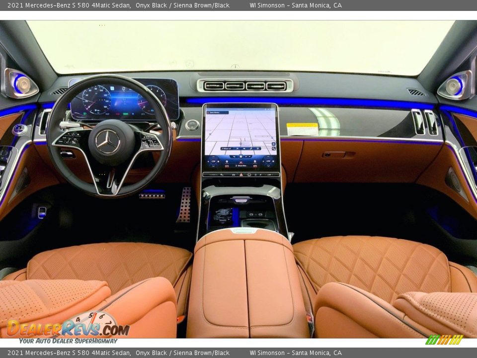 Dashboard of 2021 Mercedes-Benz S 580 4Matic Sedan Photo #6