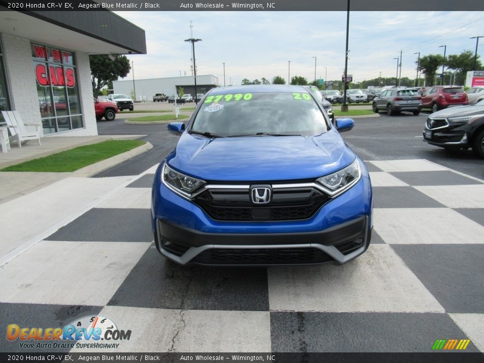 2020 Honda CR-V EX Aegean Blue Metallic / Black Photo #2