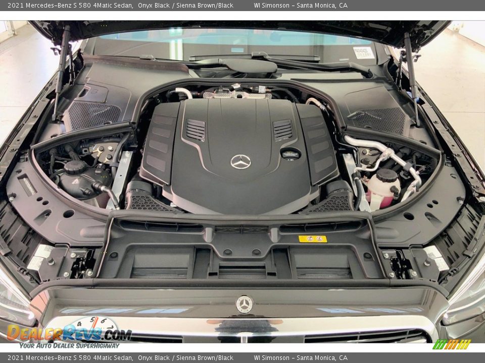 2021 Mercedes-Benz S 580 4Matic Sedan 4.0 Liter DI biturbo DOHC 32-Valve VVT V8 Engine Photo #9