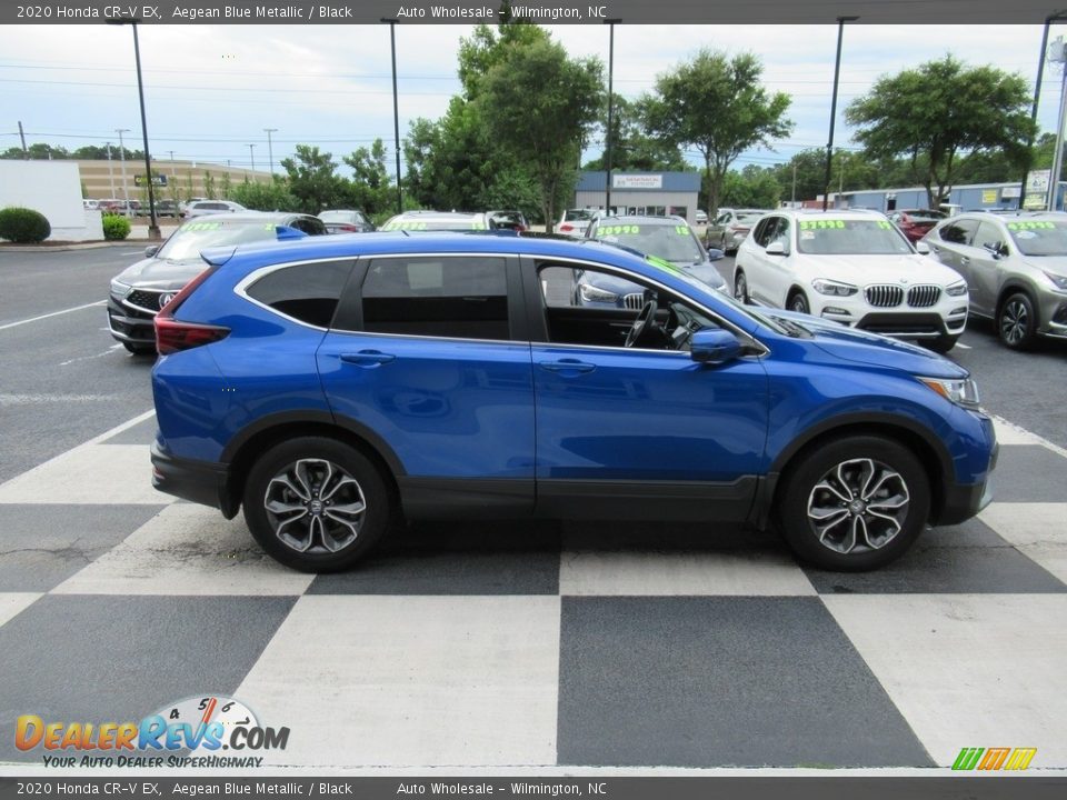 2020 Honda CR-V EX Aegean Blue Metallic / Black Photo #3