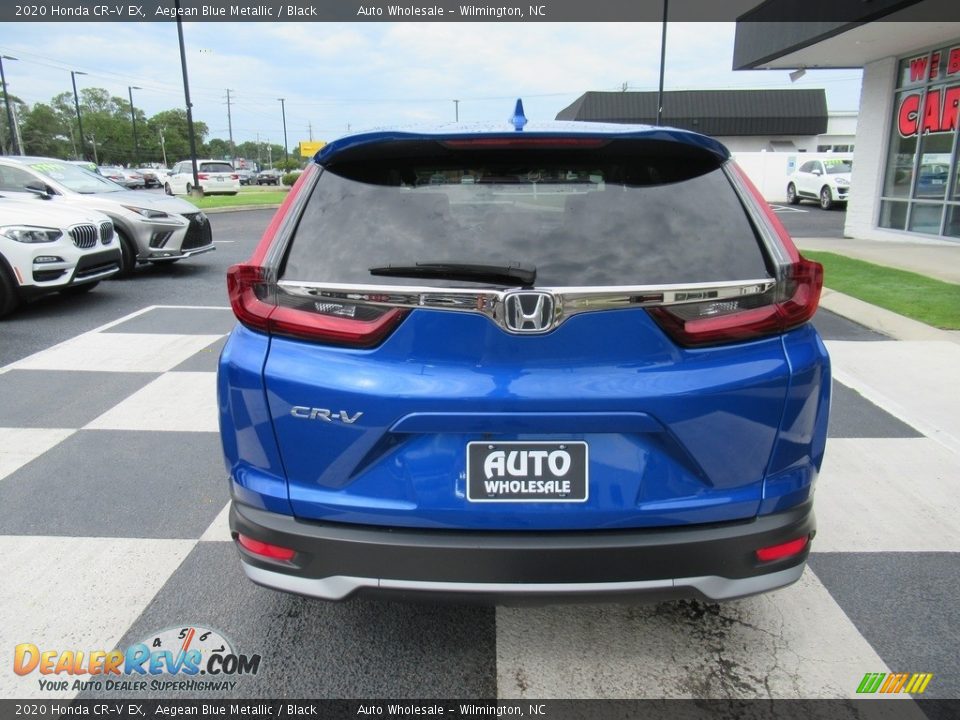 2020 Honda CR-V EX Aegean Blue Metallic / Black Photo #4