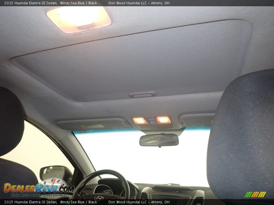 2015 Hyundai Elantra SE Sedan Windy Sea Blue / Black Photo #2