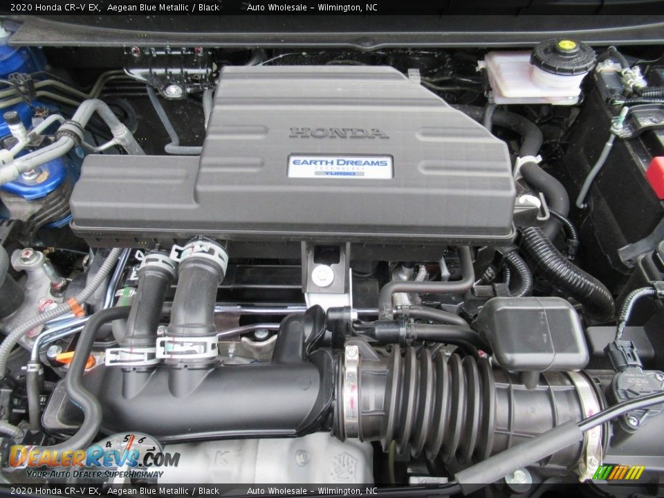 2020 Honda CR-V EX Aegean Blue Metallic / Black Photo #6