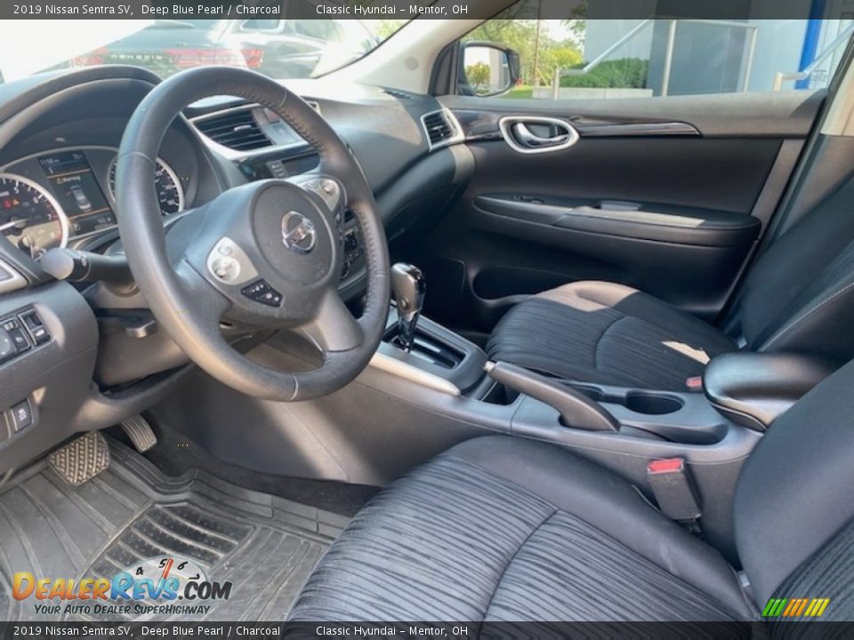 2019 Nissan Sentra SV Deep Blue Pearl / Charcoal Photo #3