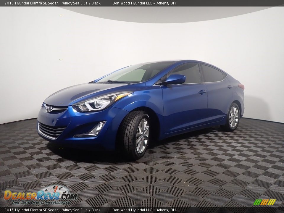 2015 Hyundai Elantra SE Sedan Windy Sea Blue / Black Photo #9