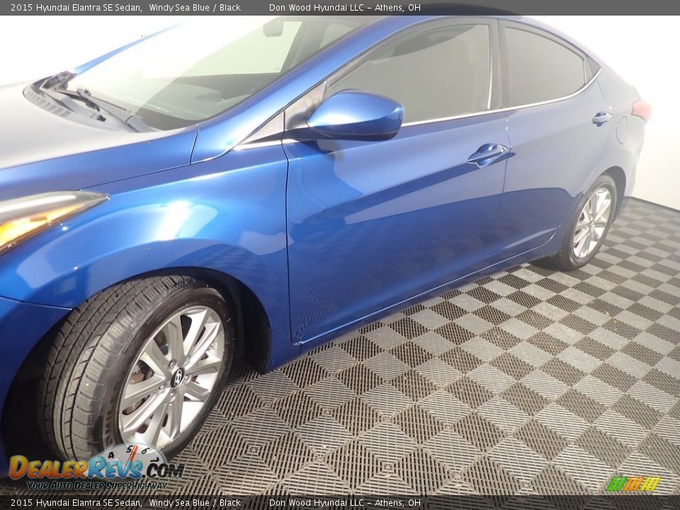 2015 Hyundai Elantra SE Sedan Windy Sea Blue / Black Photo #11