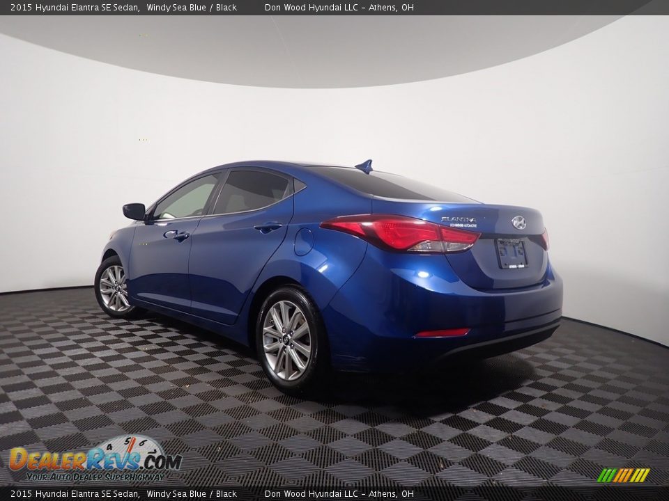 2015 Hyundai Elantra SE Sedan Windy Sea Blue / Black Photo #12
