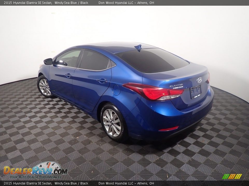 2015 Hyundai Elantra SE Sedan Windy Sea Blue / Black Photo #13