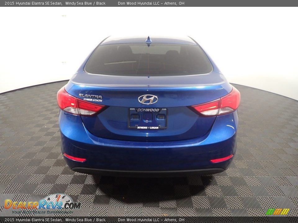 2015 Hyundai Elantra SE Sedan Windy Sea Blue / Black Photo #14