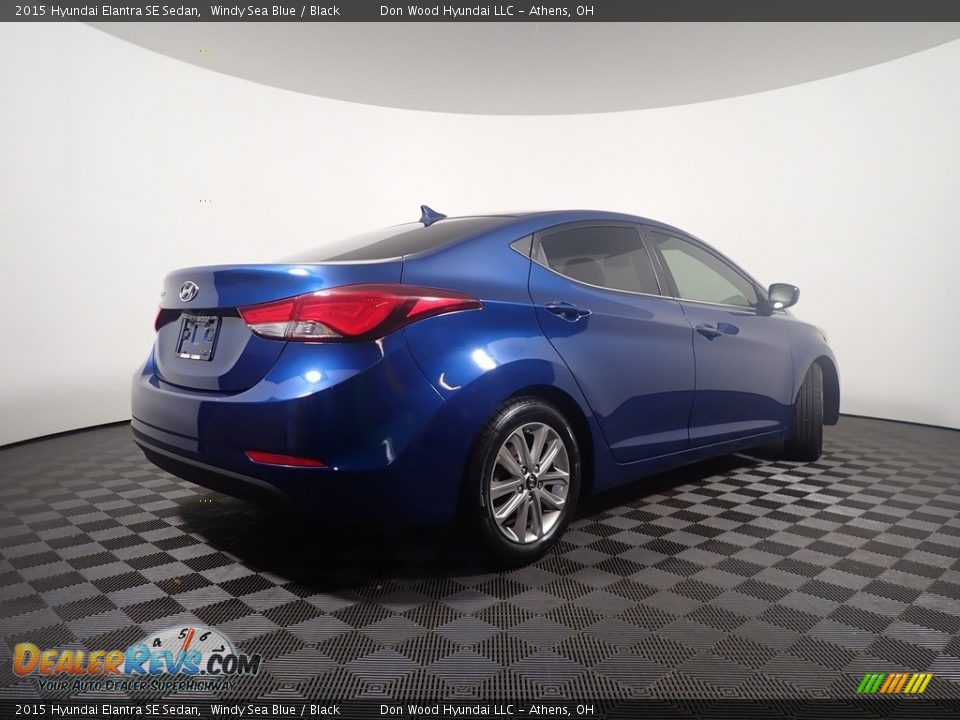 2015 Hyundai Elantra SE Sedan Windy Sea Blue / Black Photo #17