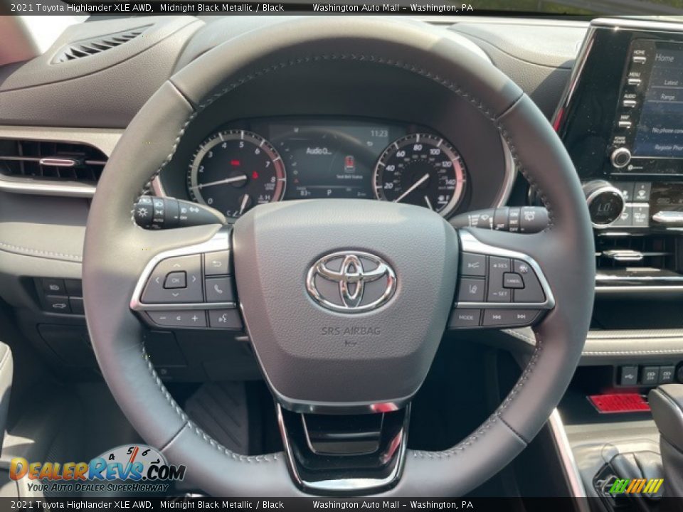 2021 Toyota Highlander XLE AWD Steering Wheel Photo #16