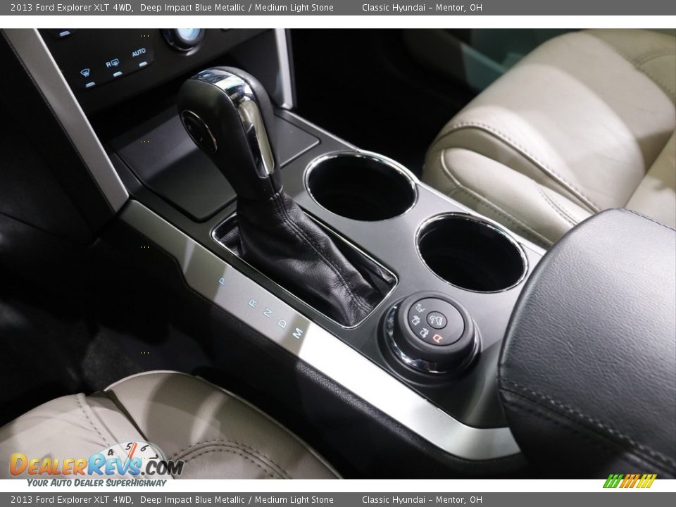 2013 Ford Explorer XLT 4WD Deep Impact Blue Metallic / Medium Light Stone Photo #12