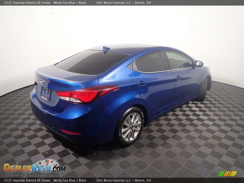 2015 Hyundai Elantra SE Sedan Windy Sea Blue / Black Photo #18