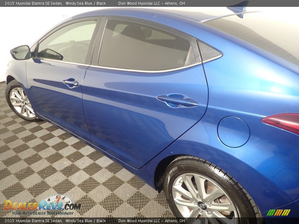2015 Hyundai Elantra SE Sedan Windy Sea Blue / Black Photo #19