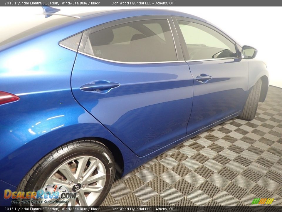 2015 Hyundai Elantra SE Sedan Windy Sea Blue / Black Photo #20
