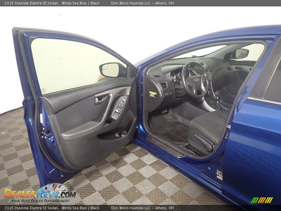 2015 Hyundai Elantra SE Sedan Windy Sea Blue / Black Photo #21