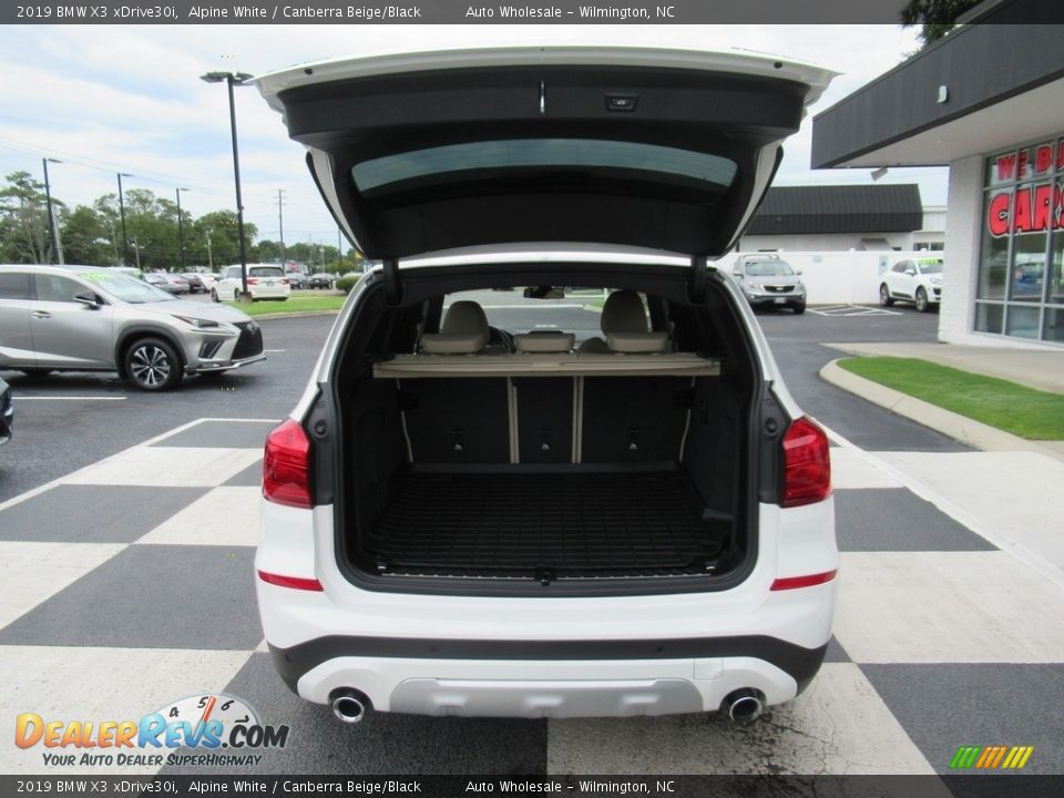2019 BMW X3 xDrive30i Alpine White / Canberra Beige/Black Photo #5
