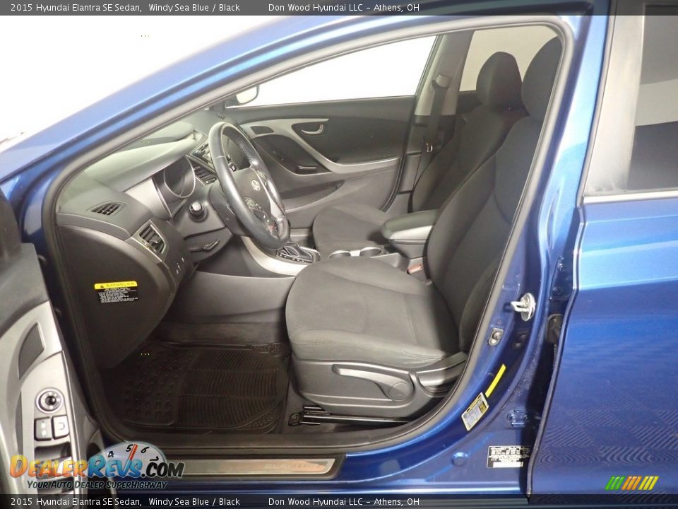 2015 Hyundai Elantra SE Sedan Windy Sea Blue / Black Photo #23