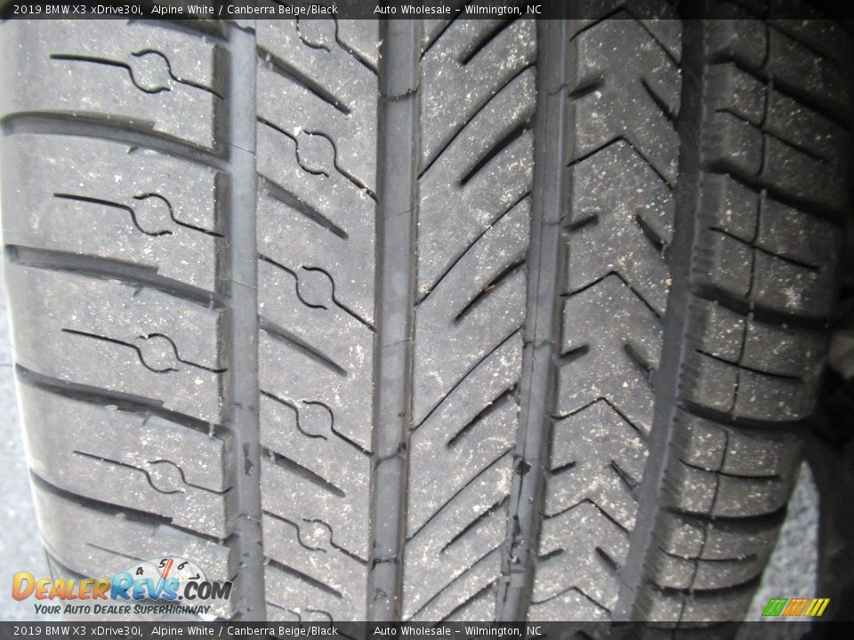 2019 BMW X3 xDrive30i Alpine White / Canberra Beige/Black Photo #9
