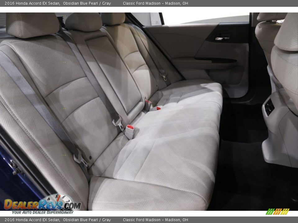 2016 Honda Accord EX Sedan Obsidian Blue Pearl / Gray Photo #20