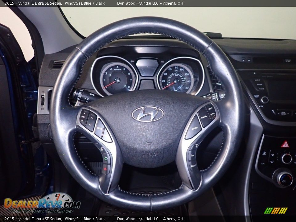 2015 Hyundai Elantra SE Sedan Windy Sea Blue / Black Photo #28