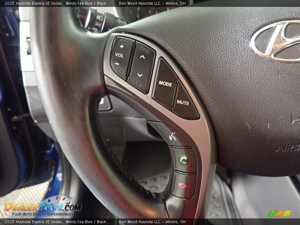2015 Hyundai Elantra SE Sedan Windy Sea Blue / Black Photo #30