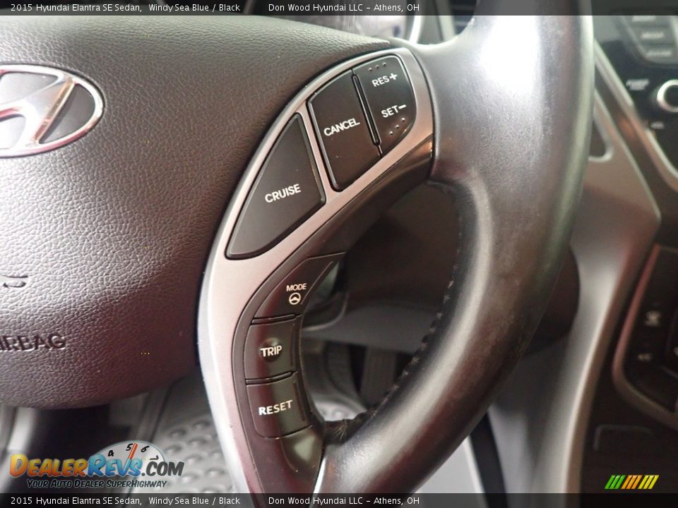 2015 Hyundai Elantra SE Sedan Windy Sea Blue / Black Photo #31