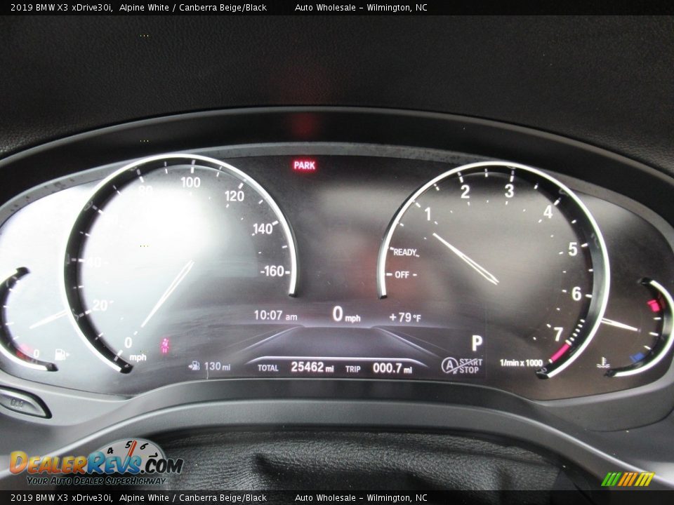 2019 BMW X3 xDrive30i Alpine White / Canberra Beige/Black Photo #16