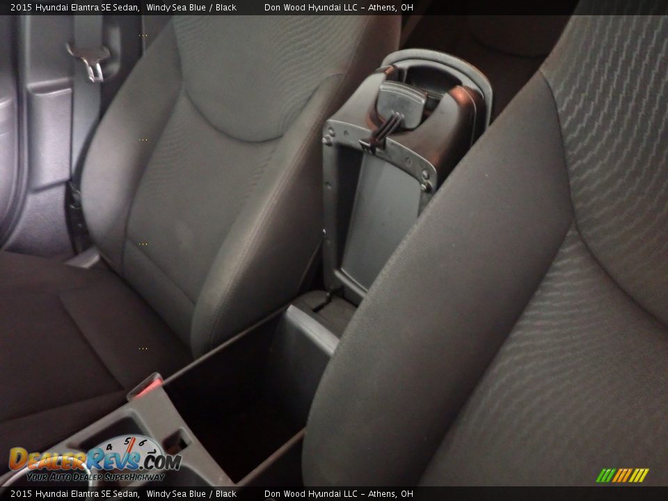 2015 Hyundai Elantra SE Sedan Windy Sea Blue / Black Photo #34